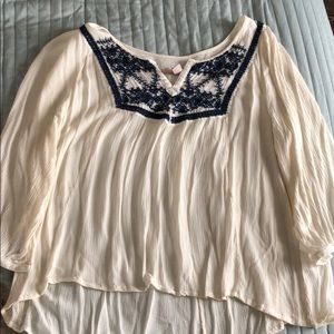 Forever 21 Peasant Top